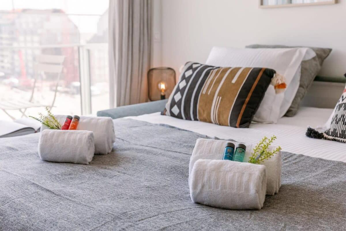 Stunning Studio With Sea-View And Terrace Appartement Knokke-Heist Buitenkant foto